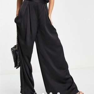 ASOS Wide Leg Satin pants